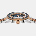 Captain Cook Men Automatic Blue Dial Analog Stainless Steel Watch R32224203