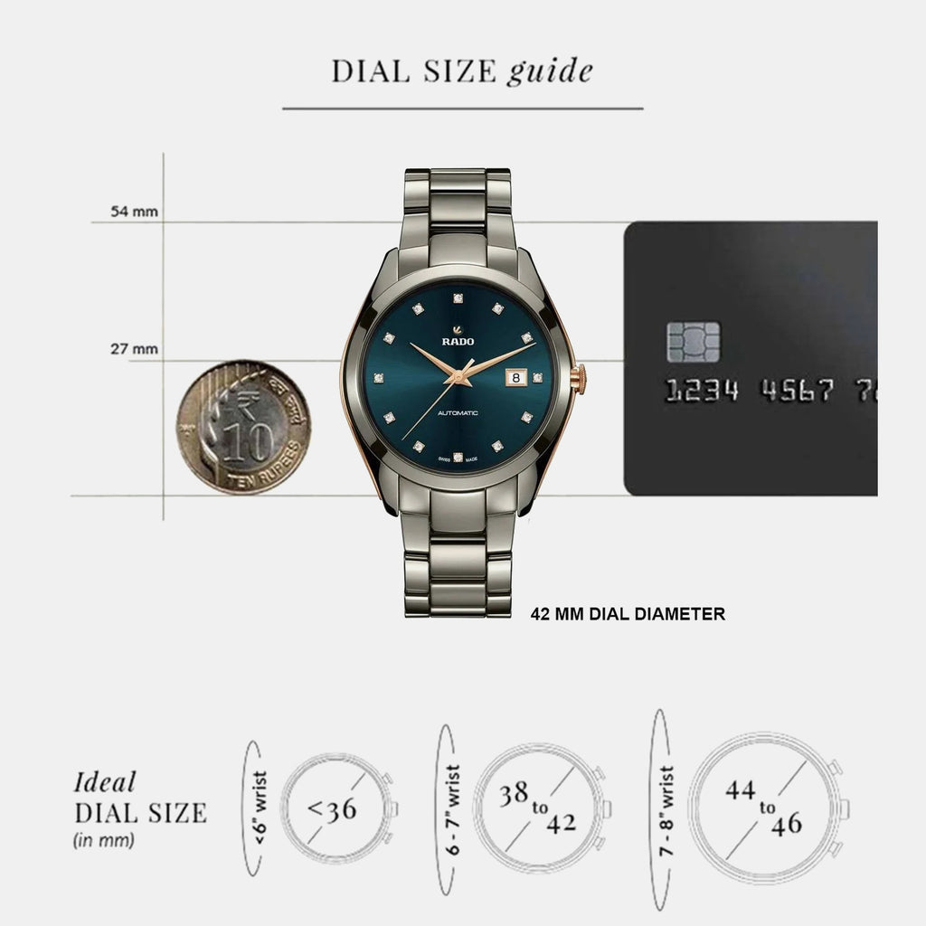 HyperChrome Men Automatic Blue Dial Analog Stainless Steel Watch R32256712