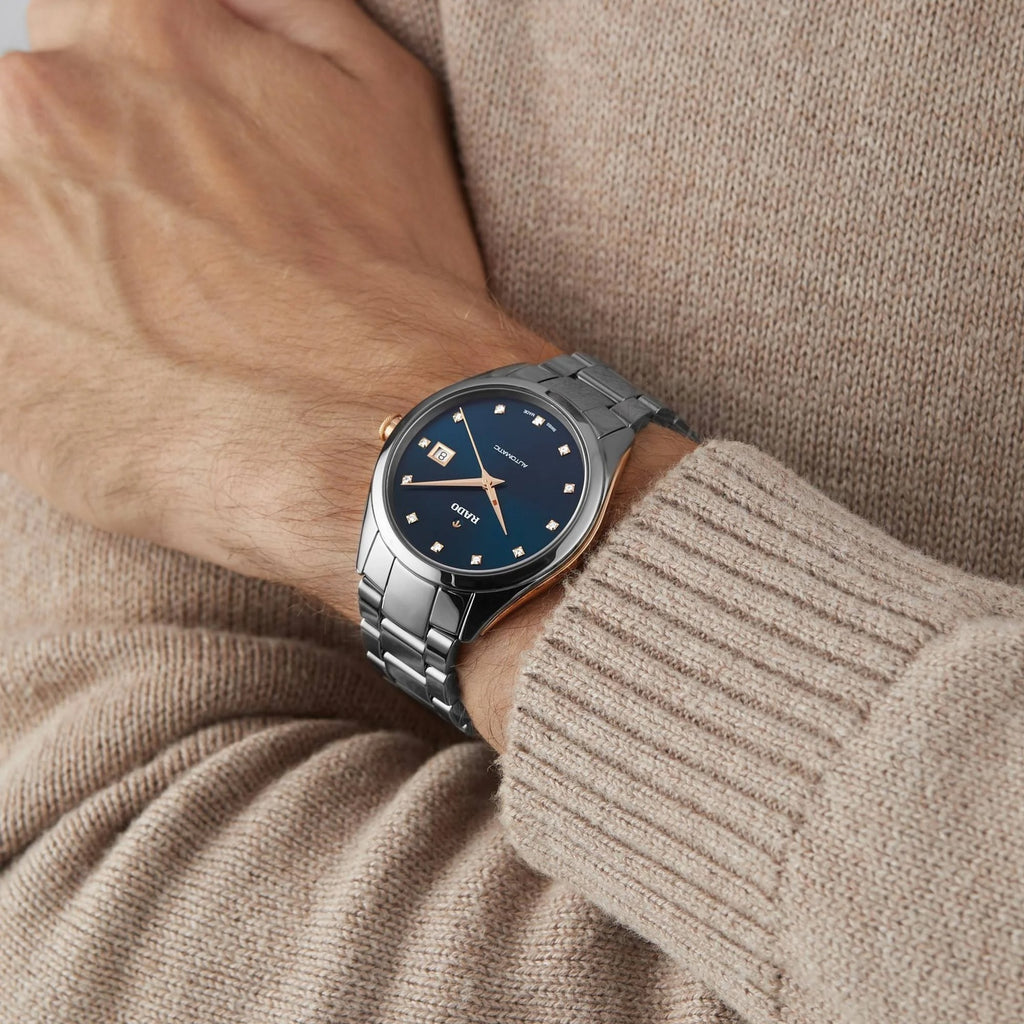 HyperChrome Men Automatic Blue Dial Analog Stainless Steel Watch R32256712