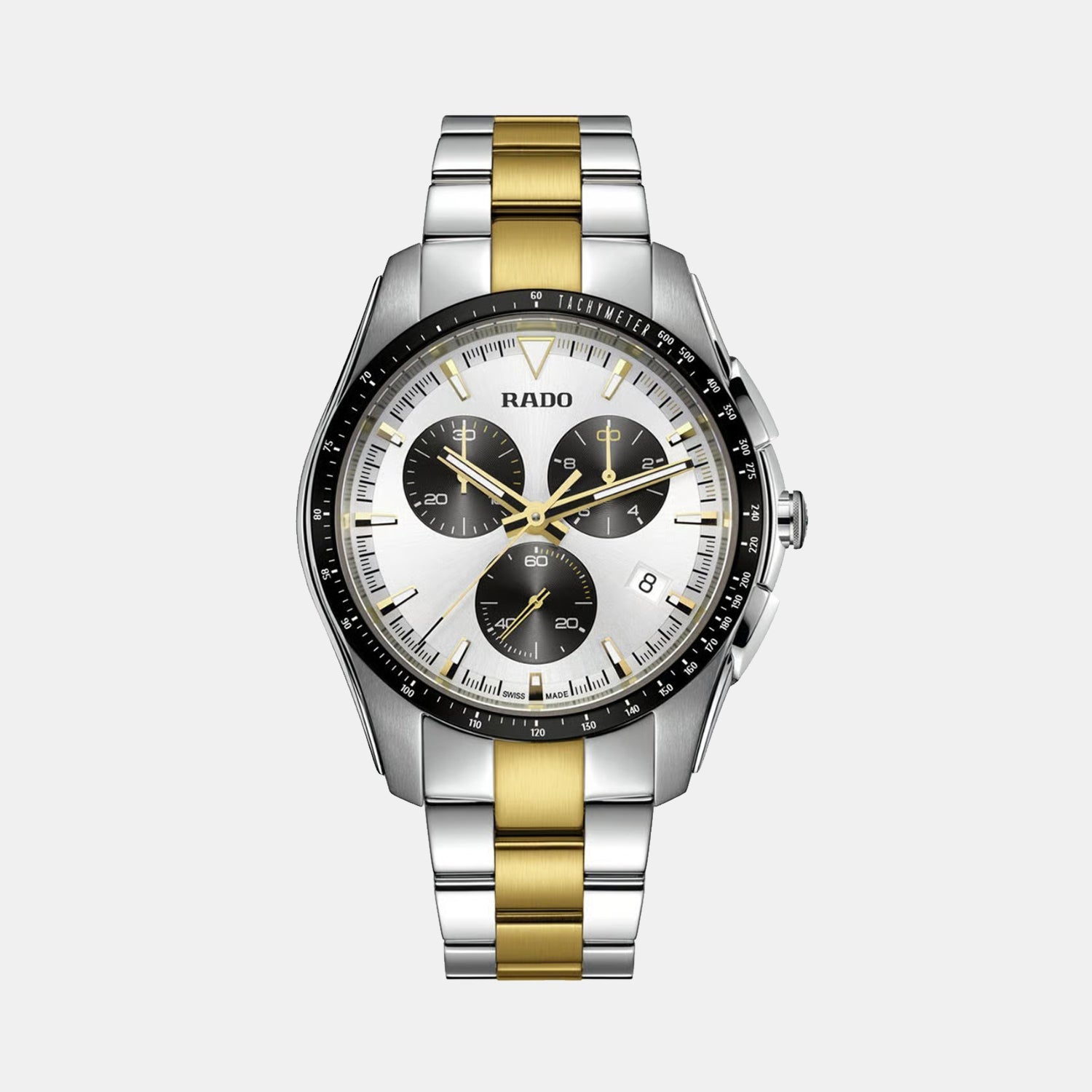 Hyperchrome Men Quartz Silver & Black Dial Analog Stainless Steel Watch R32259113