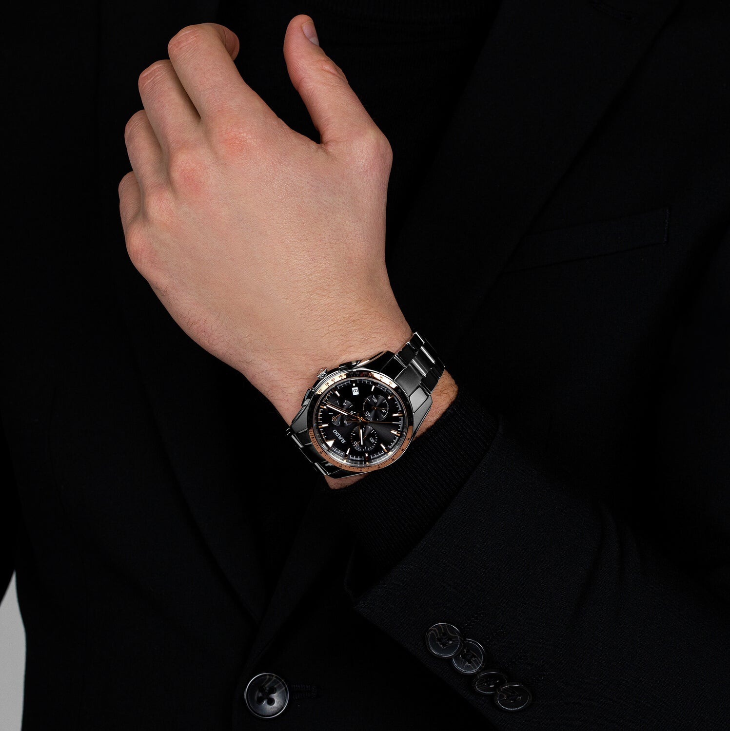 Rado Round Quartz Chronograph Men watch