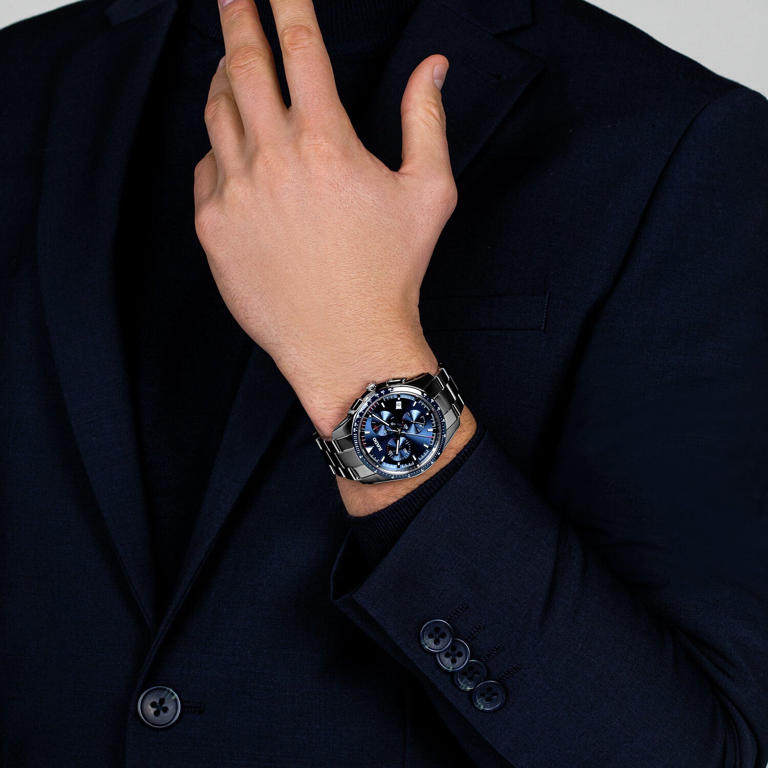 Rado Stainless Steel Blue watch