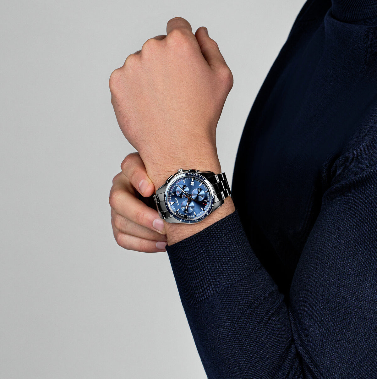 Rado Round Quartz Chronograph Men watch