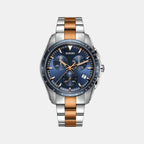 HyperChrome Men Quartz Blue Dial Analog Stainless Steel Watch R32259213