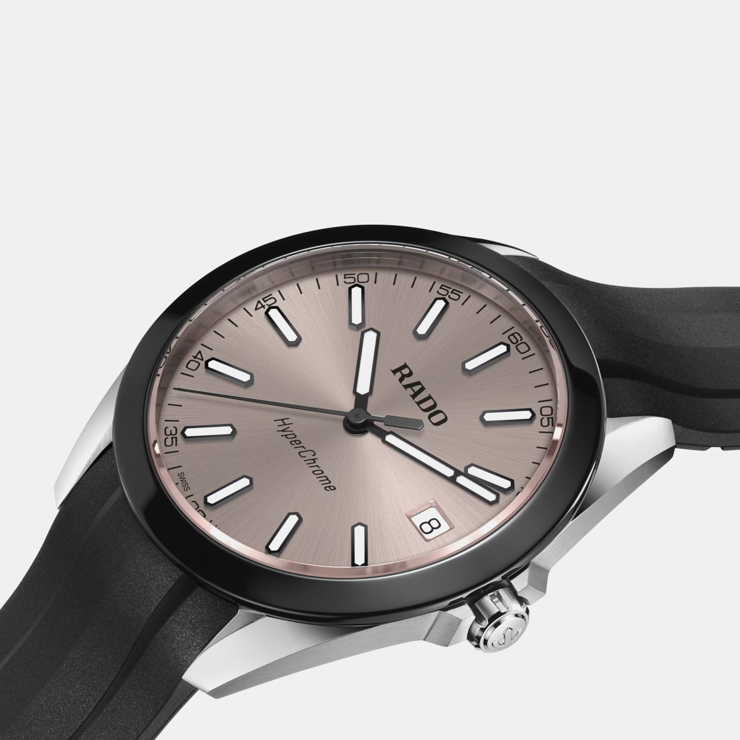 HyperChrome Men Quartz Grey Dial Analog Rubber Watch R32280109