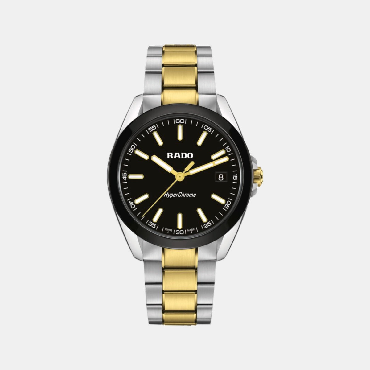 HyperChrome Men Quartz Black Dial Analog Stainless Steel Watch R32280153