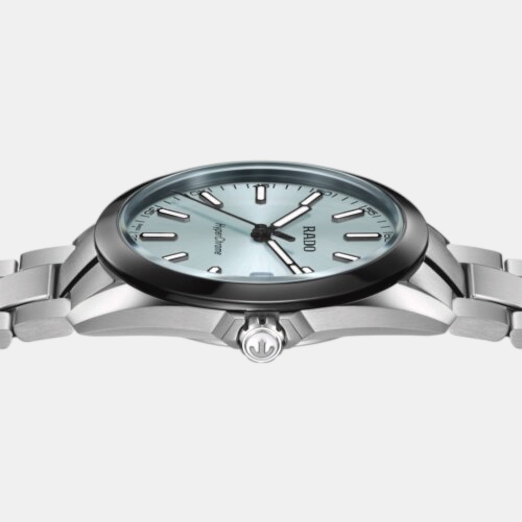 HyperChrome Men Quartz Rhodium Dial Analog Stainless Steel Watch R32280213