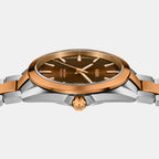 Hyperchrome Men Quartz Brown Dial Analog Stainless Steel Watch R32284303