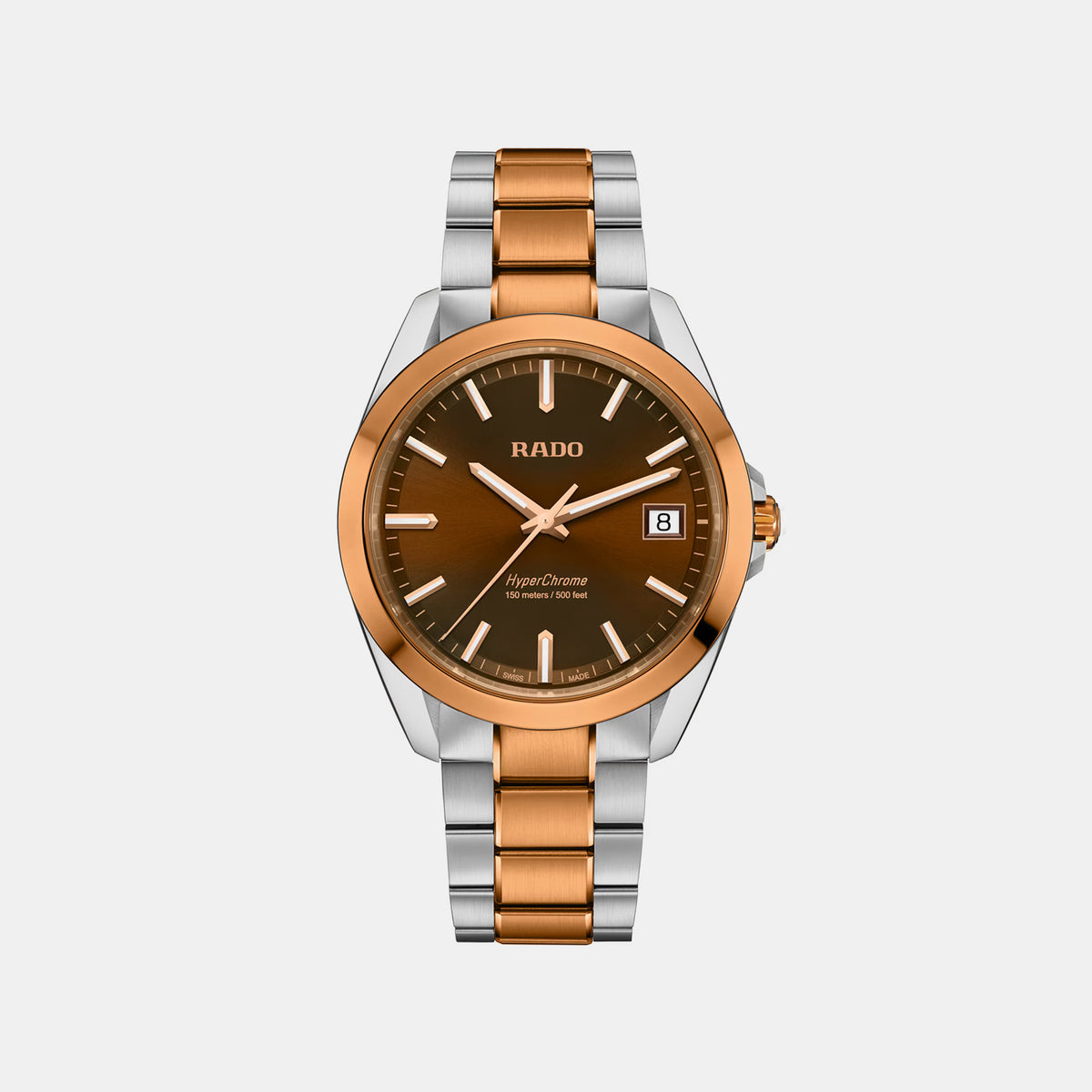 Hyperchrome Men Quartz Brown Dial Analog Stainless Steel Watch R32284303