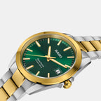 Hyperchrome Men Quartz Green Dial Analog Stainless Steel Watch R32284313