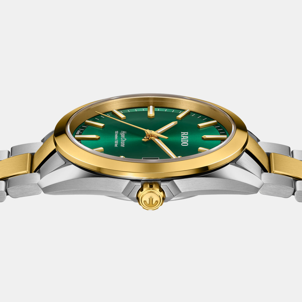 Hyperchrome Men Quartz Green Dial Analog Stainless Steel Watch R32284313