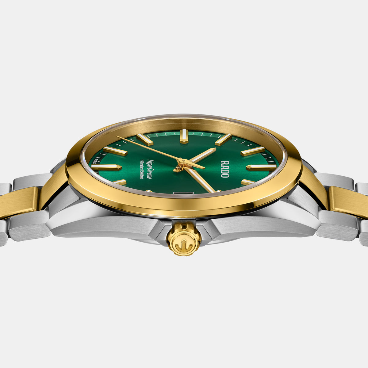 Hyperchrome Men Quartz Green Dial Analog Stainless Steel Watch R32284313