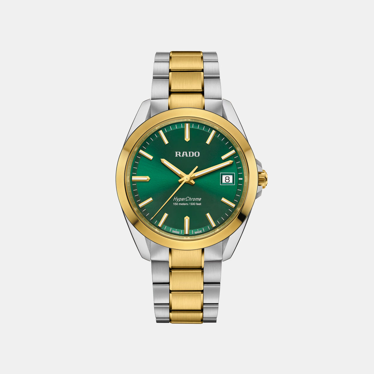 Hyperchrome Men Quartz Green Dial Analog Stainless Steel Watch R32284313