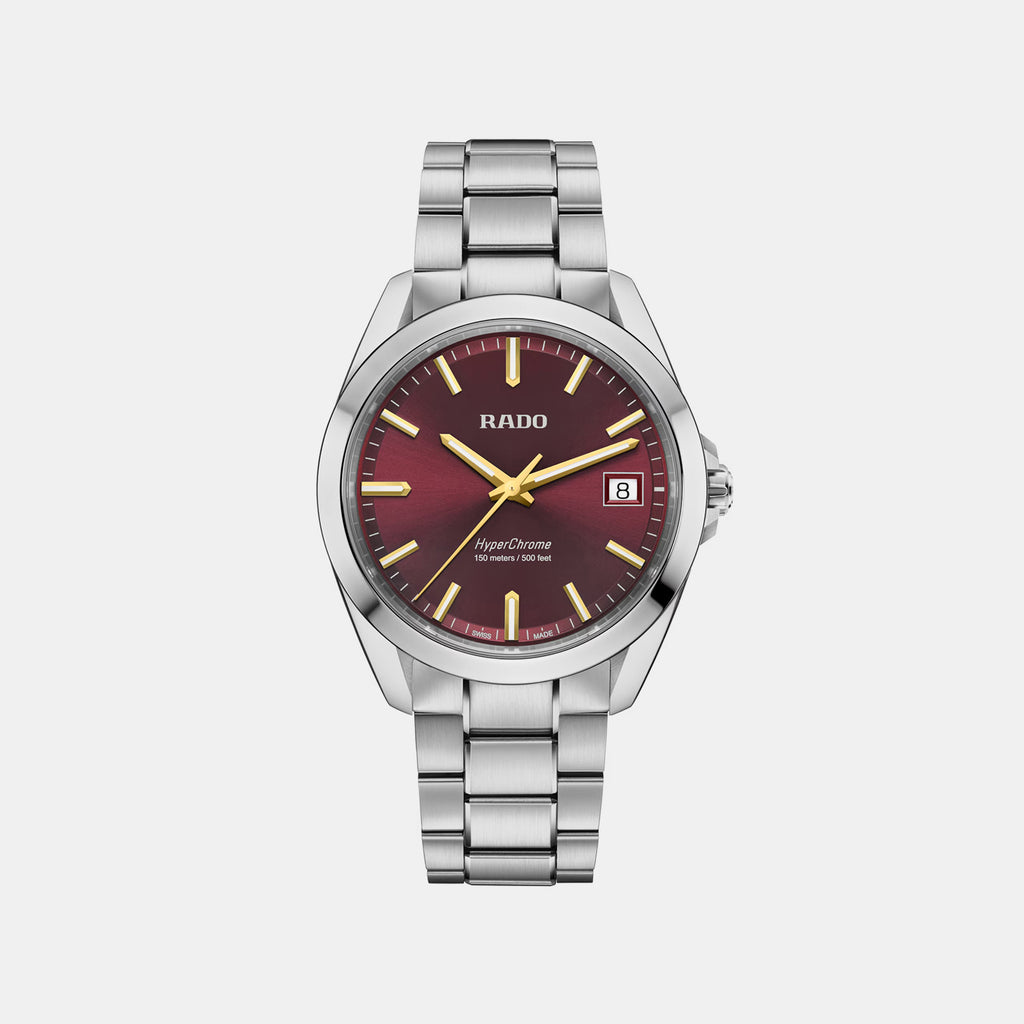 Hyperchrome Men Quartz Brown Dial Analog Stainless Steel Watch R32284403