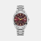 Hyperchrome Men Quartz Brown Dial Analog Stainless Steel Watch R32284403