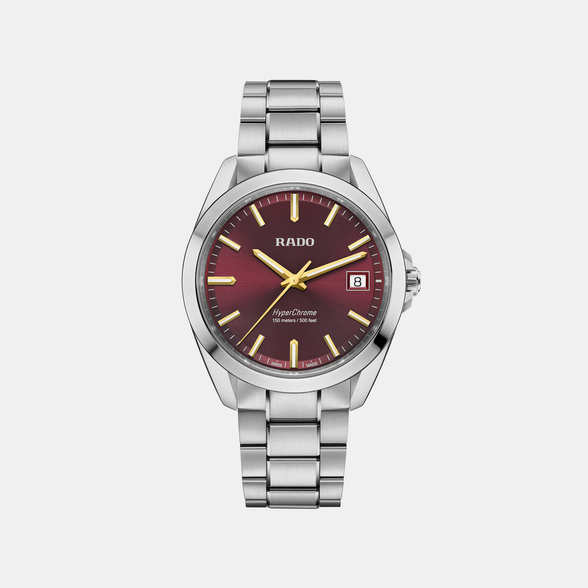 Hyperchrome Men Quartz Brown Dial Analog Stainless Steel Watch R32284403