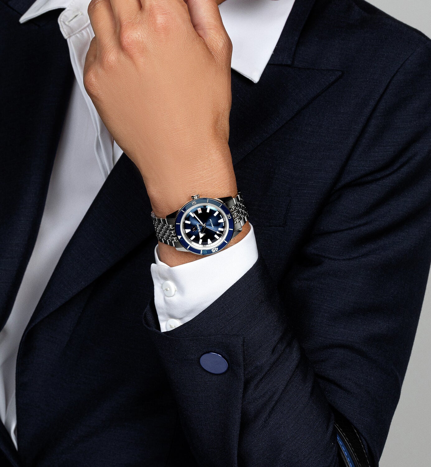 Rado Stainless Steel Blue watch