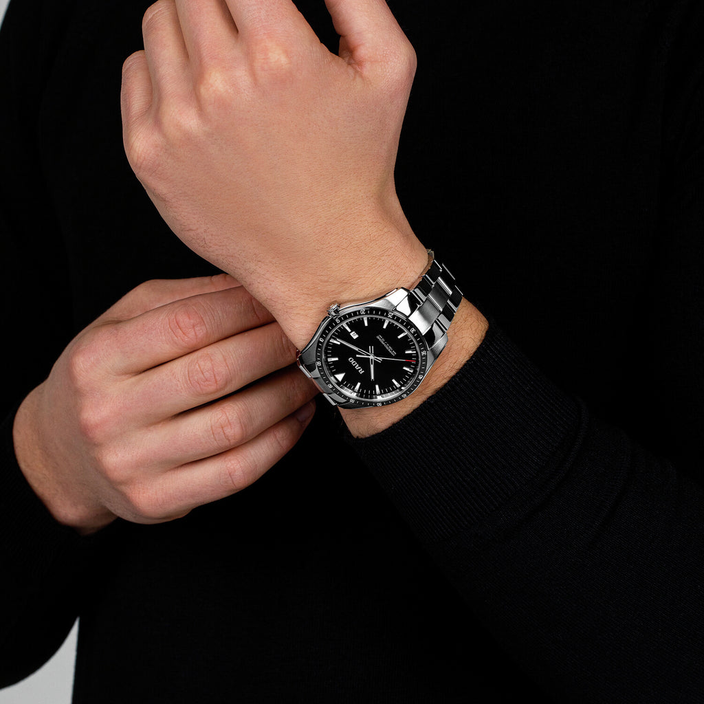 Rado Stainless Steel Black watch