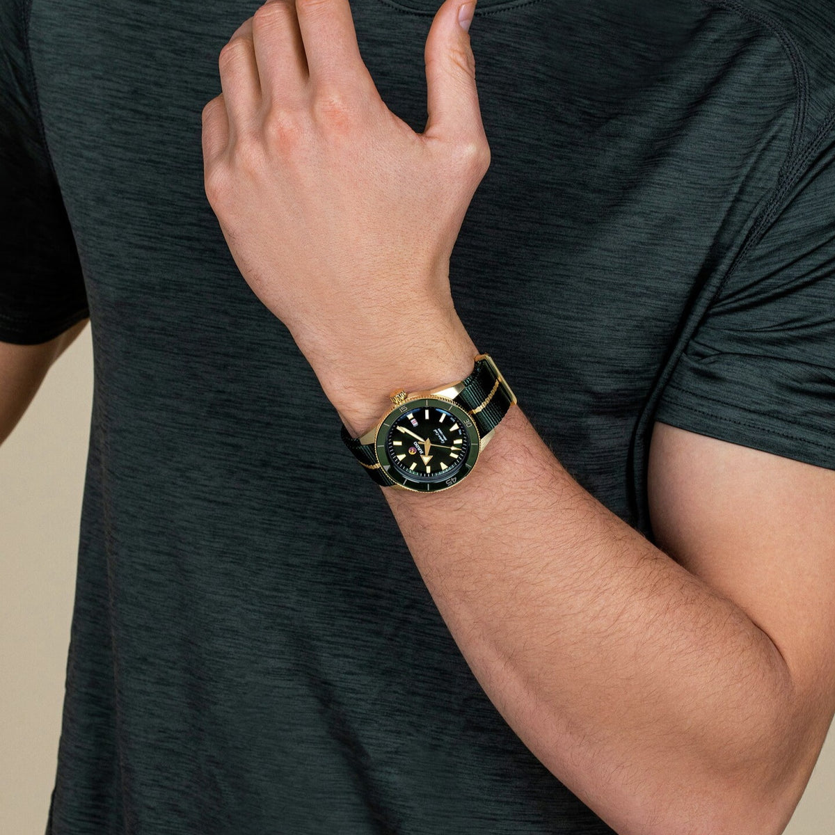 Rado 42 mm Green Automatic watch