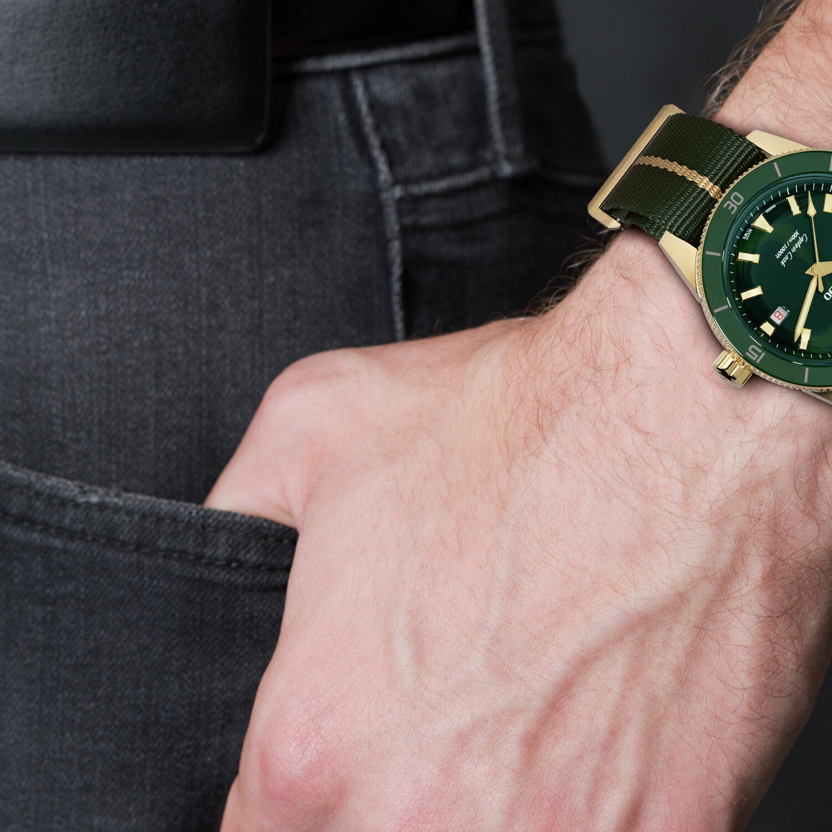 Rado Fabric Green watch