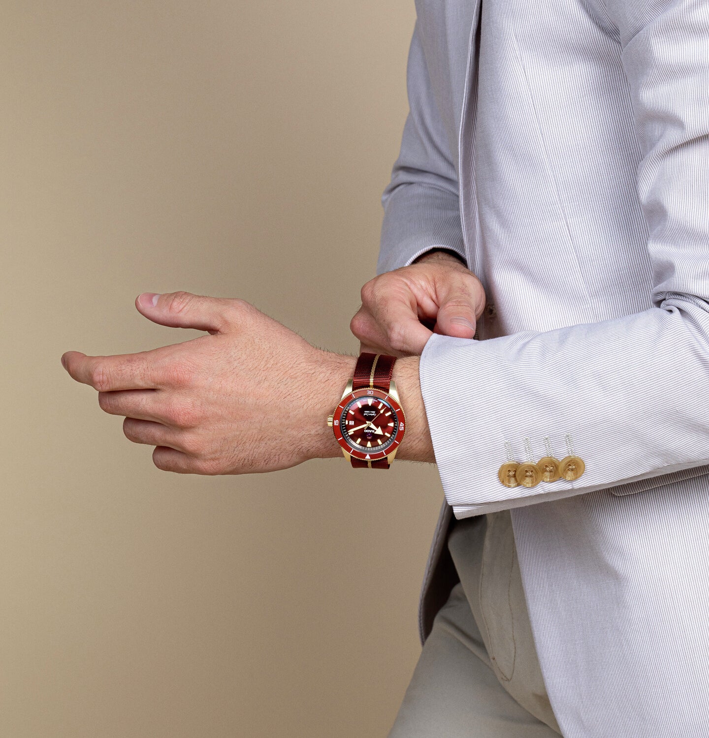 Rado Fabric Red watch