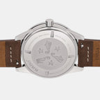 Captain Cook Men Automatic Brown Dial Analog Leather Watch R32505305