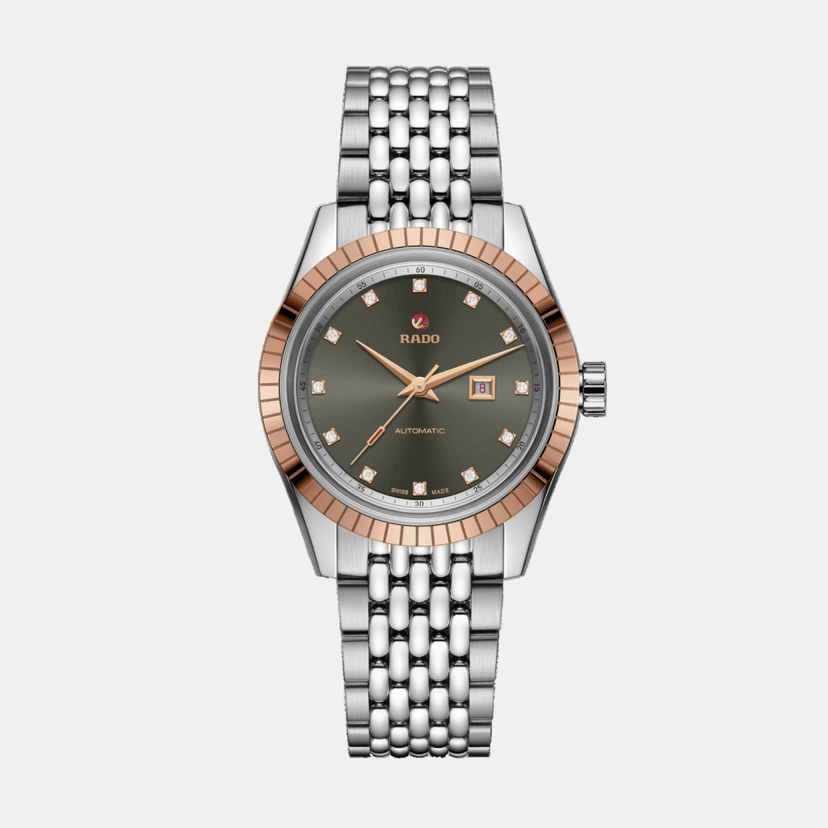 HyperChrome Women Automatic Grey Dial Analog Stainless Steel Watch R33102703
