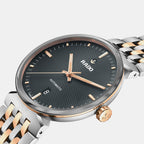 Florence Unisex Automatic Grey Dial Analog Stainless Steel Watch R48903103