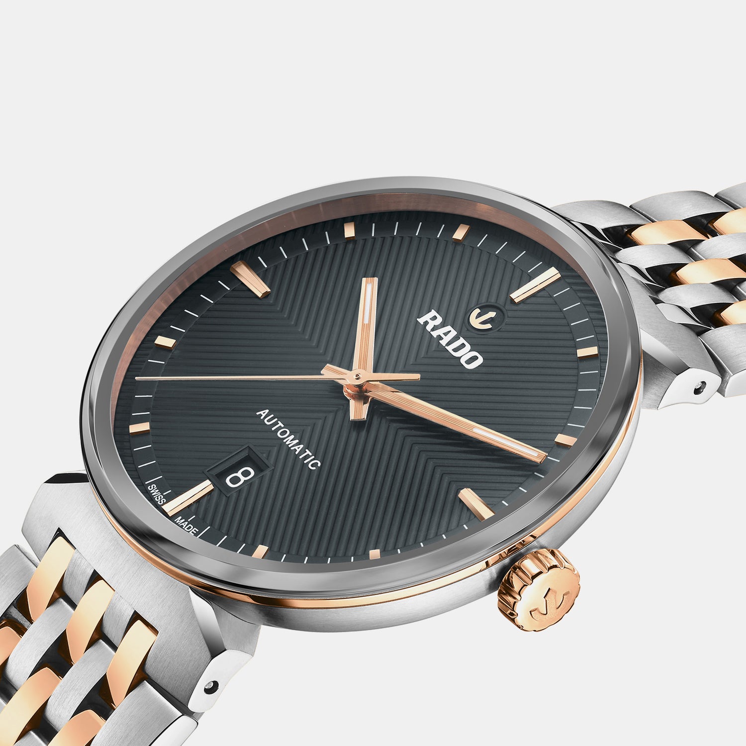 Florence Unisex Automatic Grey Dial Analog Stainless Steel Watch R48903103