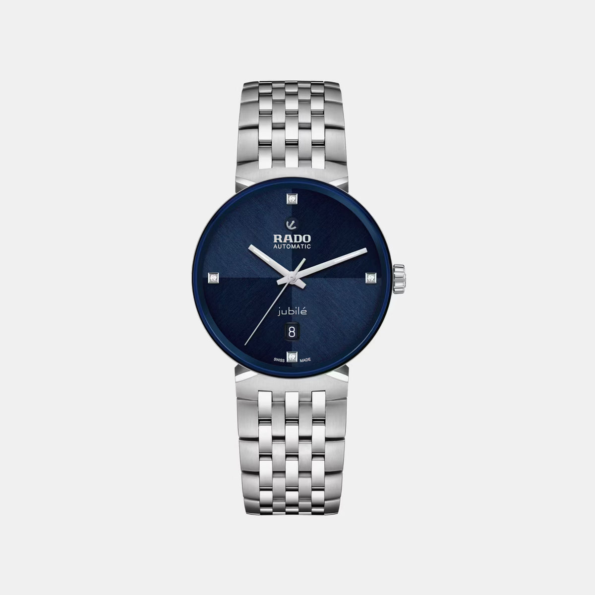 Florence Unisex Automatic Blue Dial Analog Stainless Steel Watch R48903733