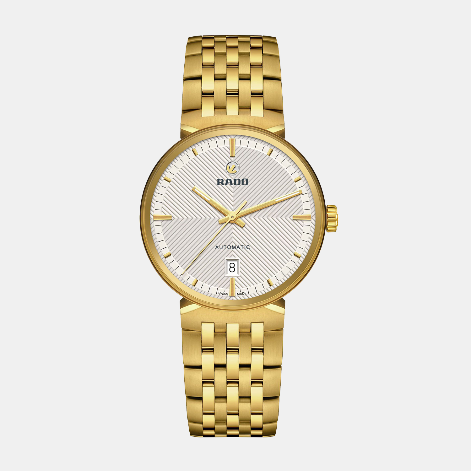 Rado Round Silver Analog watch
