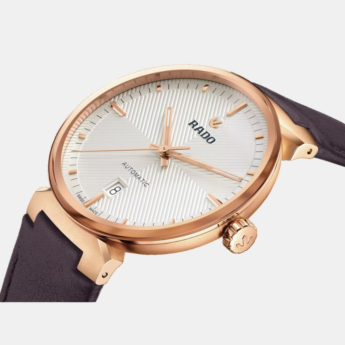 Florence Unisex Automatic White Dial Analog Leather Watch R48905015