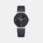 Florence Unisex Automatic Blue Dial Analog Leather Watch R48905205
