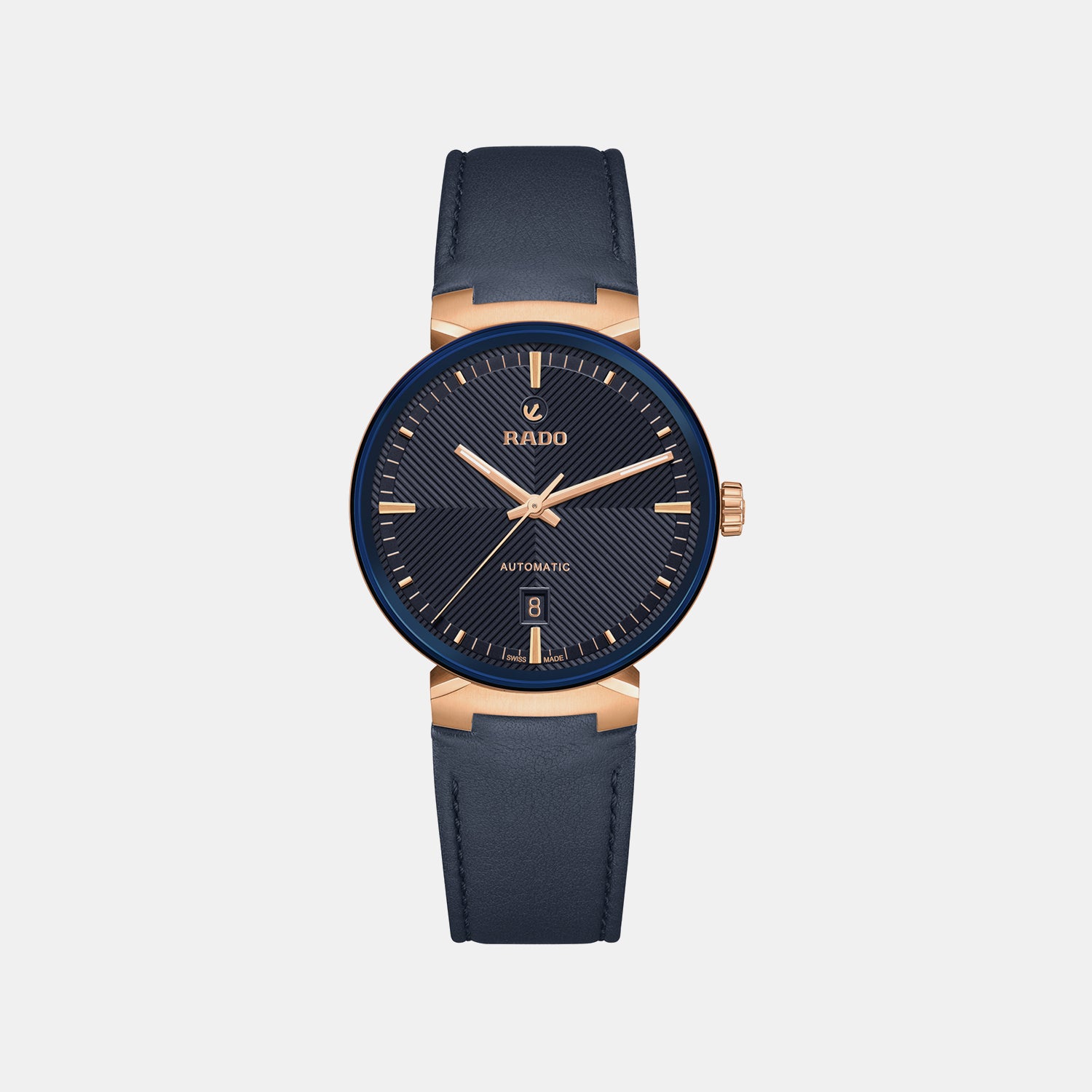 Florence Unisex Automatic Blue Dial Analog Leather Watch R48905205