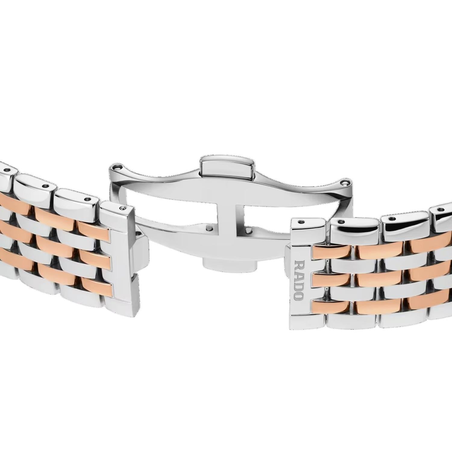 Florence Men Quartz Champagne Dial Analog Stainless Steel Watch R48912403