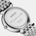 Florence Men Quartz Red Dial Analog Stainless Steel Watch R48912413