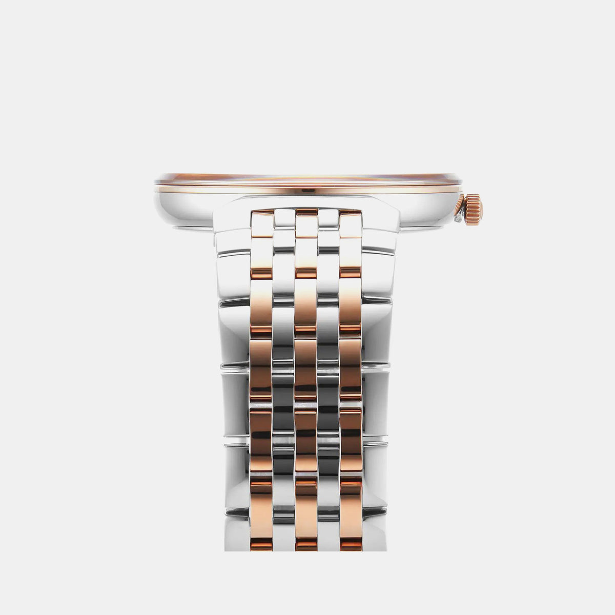 Florence Unisex Quartz Brown Dial Analog Stainless Steel Watch R48912763
