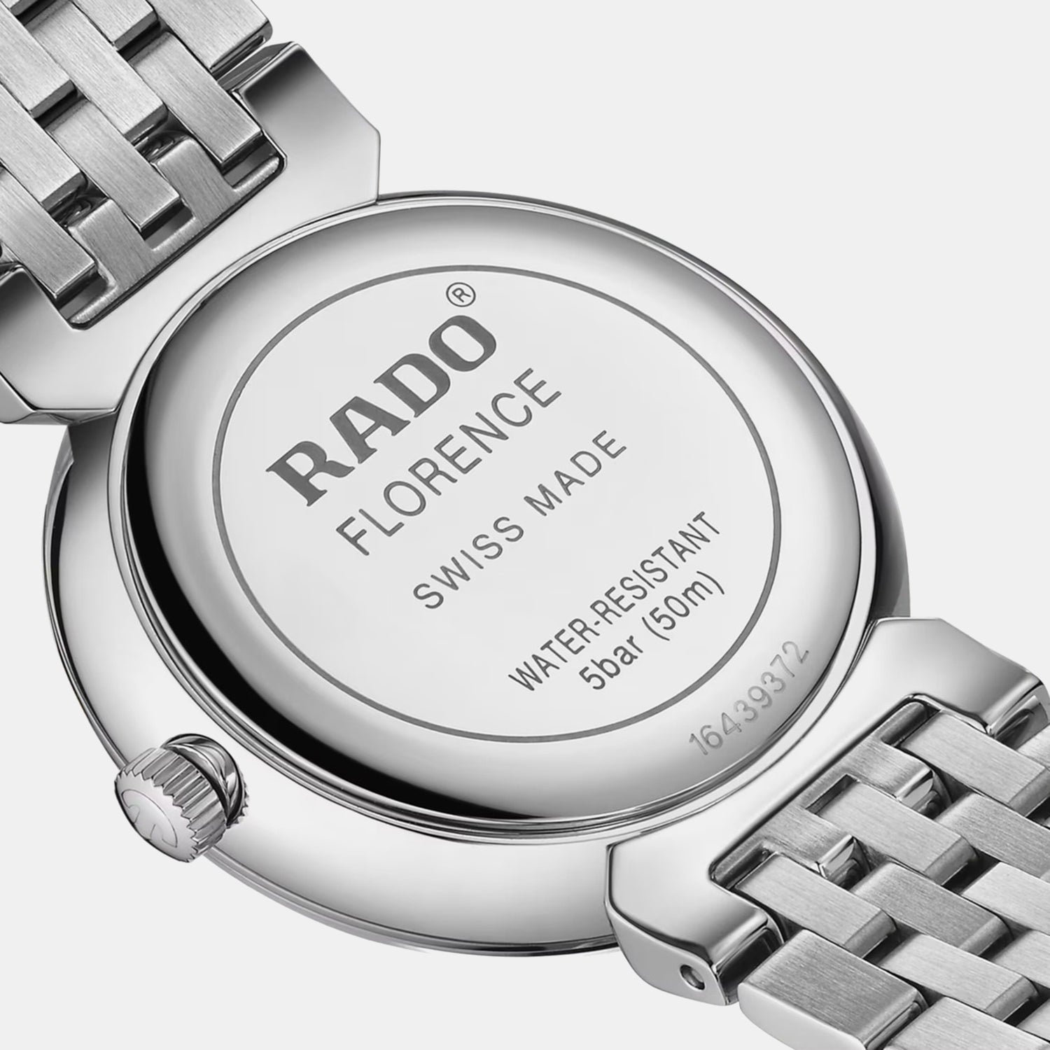 Florence Women Quartz Black Dial Analog Stainless Steel Watch R48913163