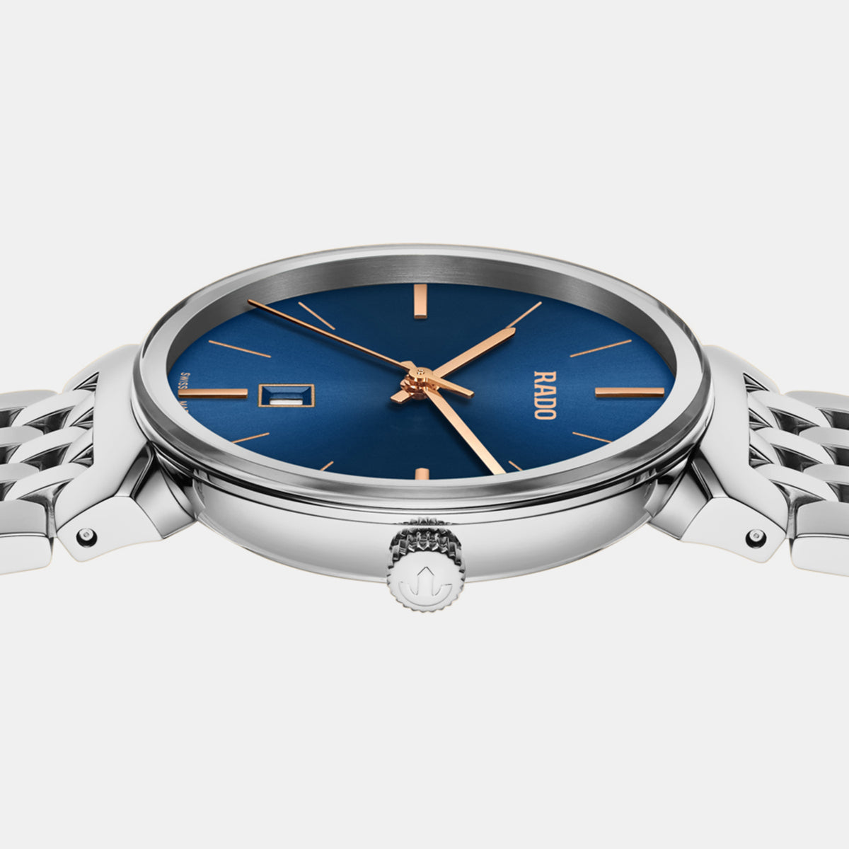 Florence Women Quartz Blue Dial Analog Stainless Steel Watch R48913203