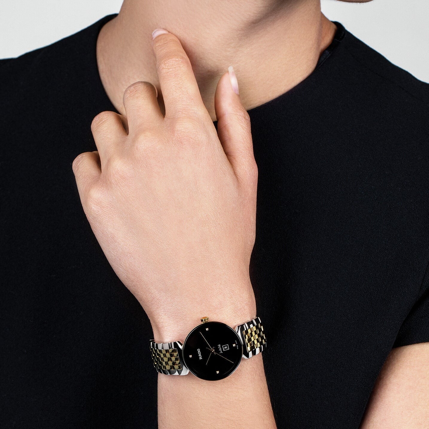 Rado Stainless Steel Round watch