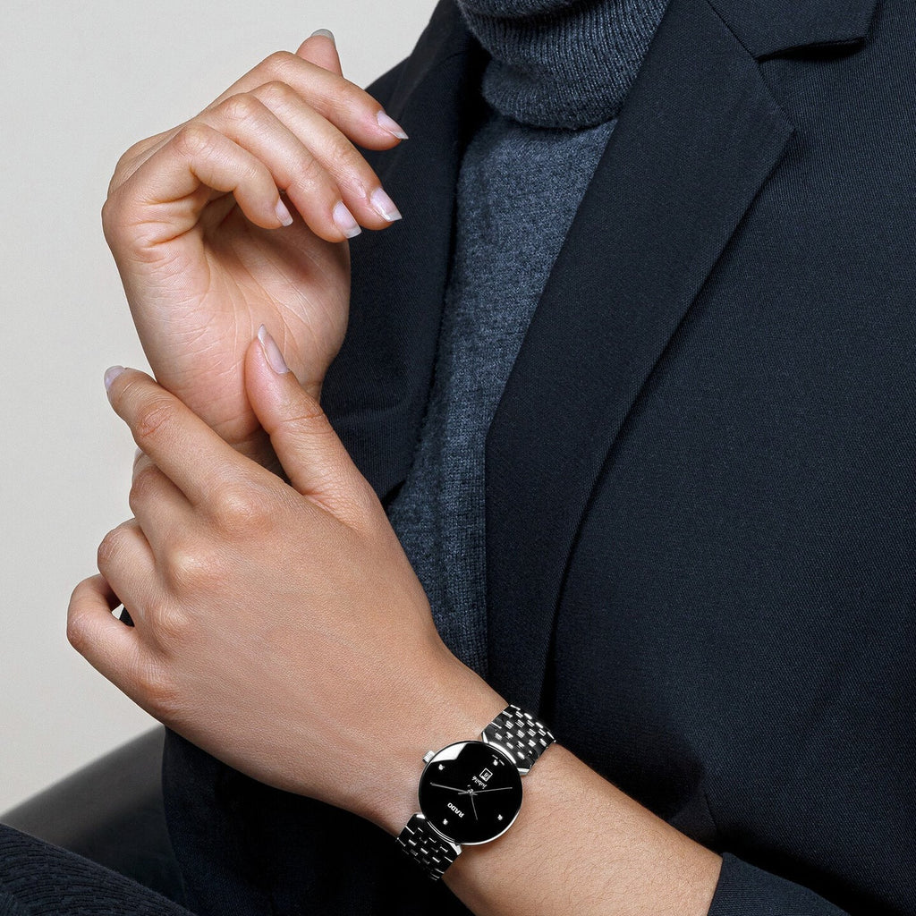 Rado Stainless Steel Black watch