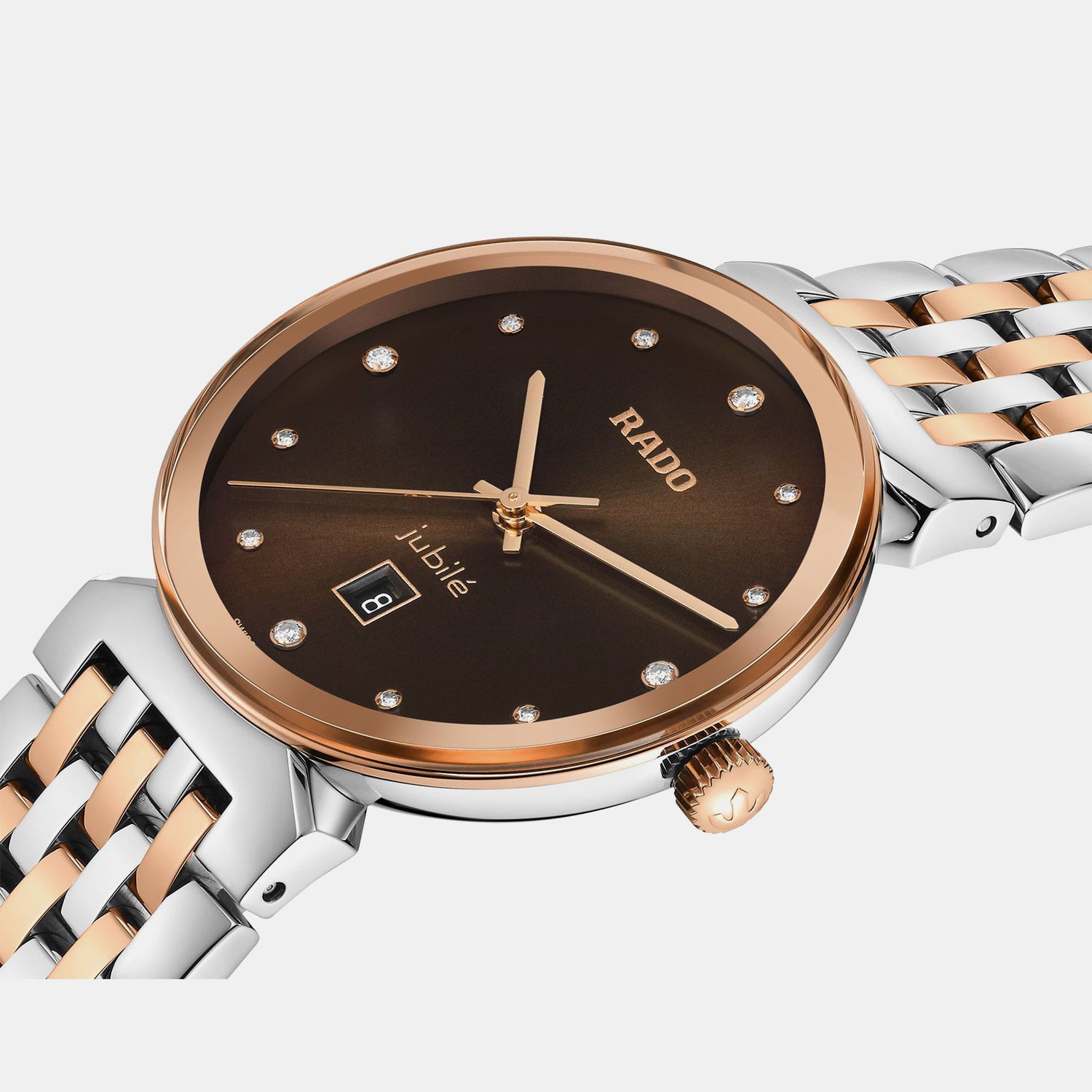 Florence Women Quartz Brown Dial Analog Stainless Steel Watch R48913763