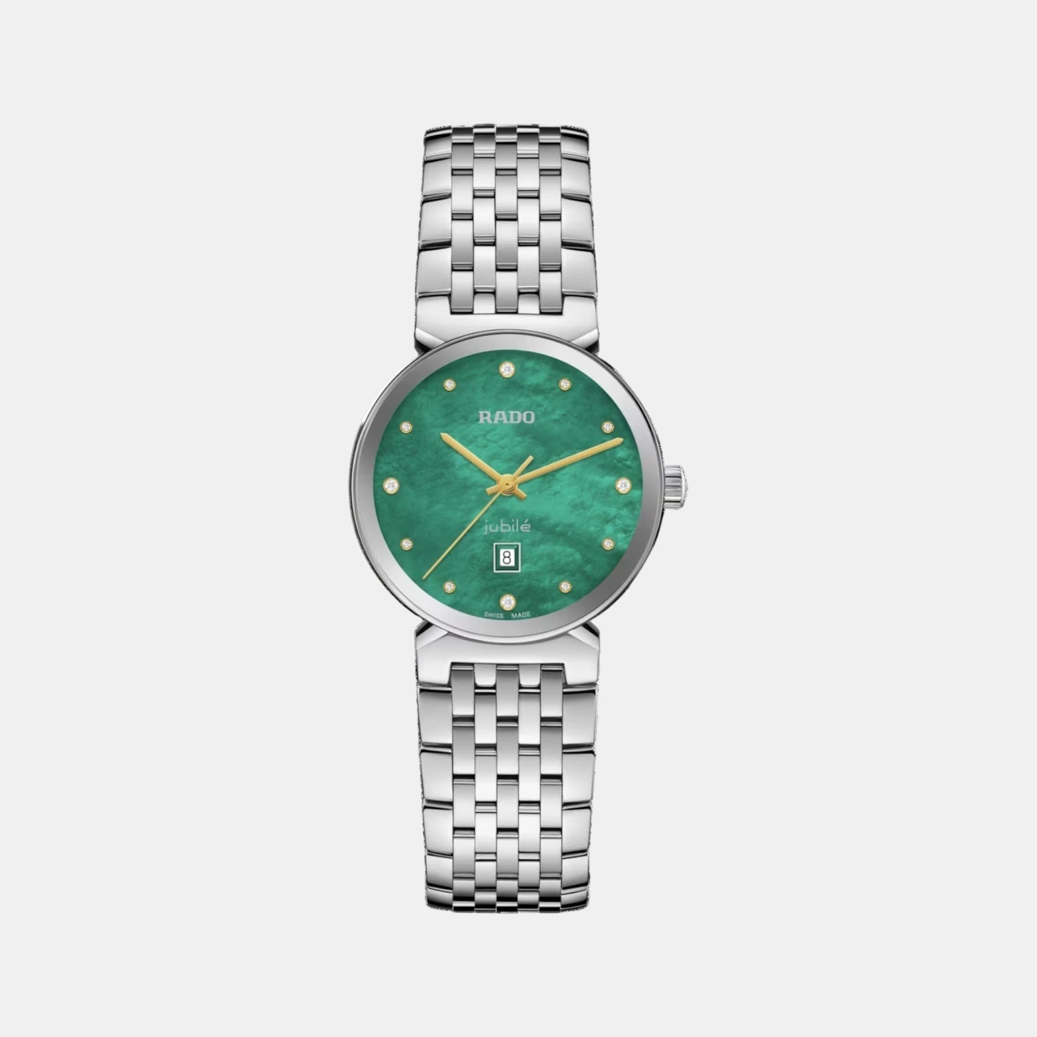 Florence Women Quartz Green Dial Analog Stainless Steel Watch R48913903