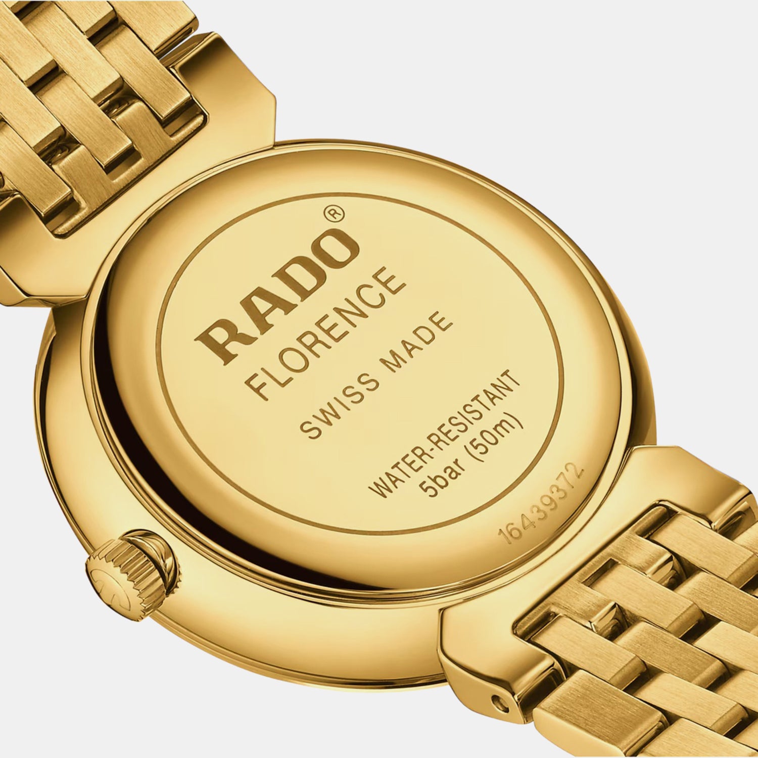 Florence Women Quartz Gold Dial Analog Stainless Steel Watch R48915903