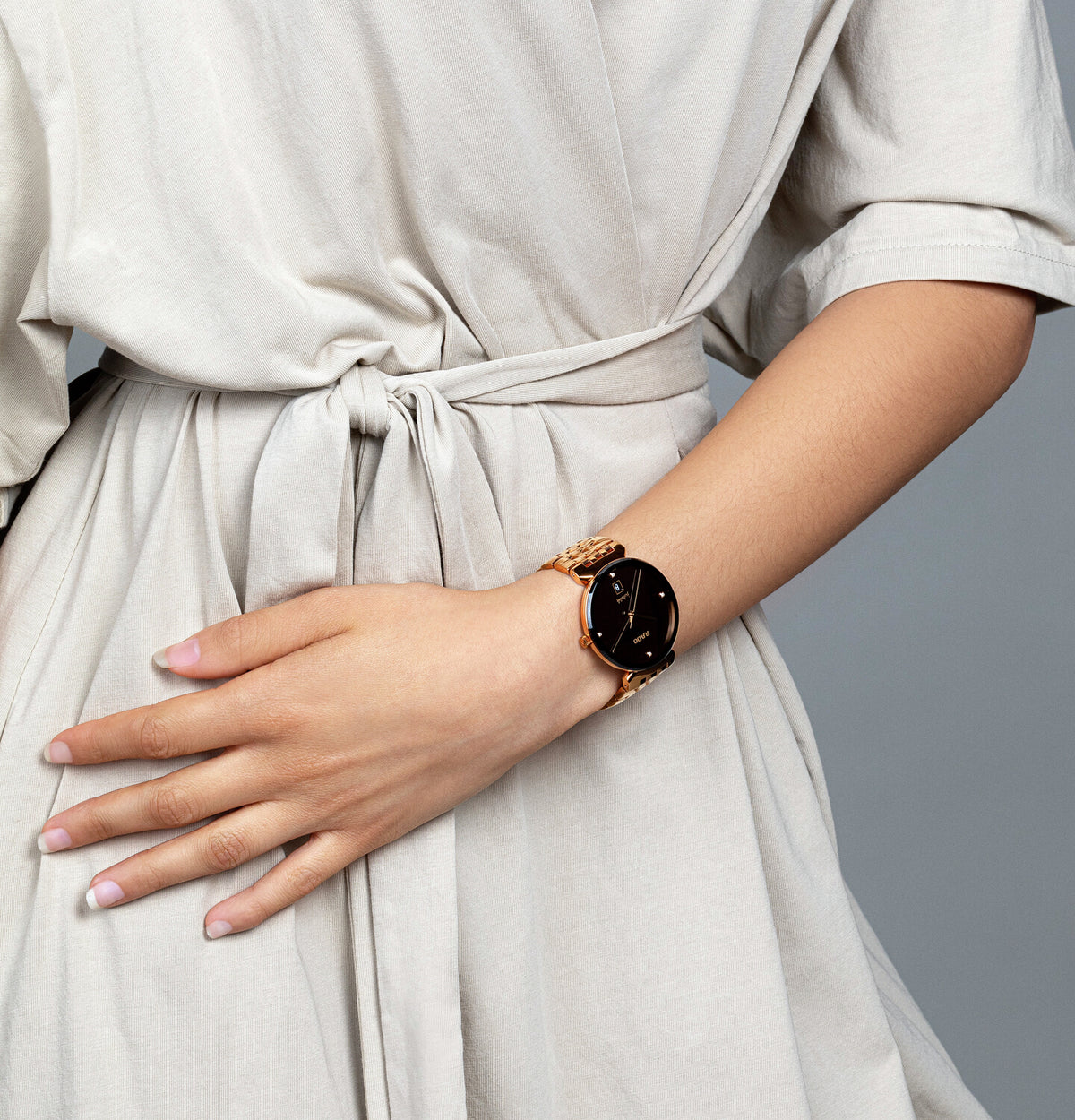 Rado Stainless Steel Black watch
