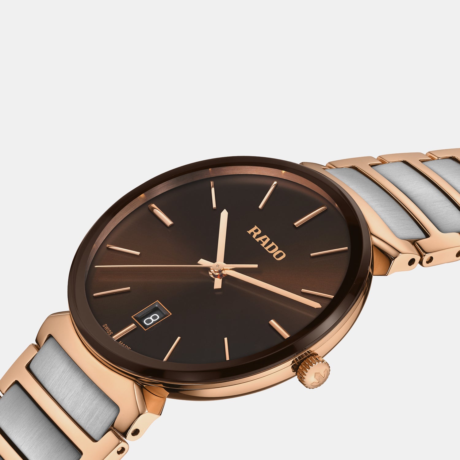 Florence Women Quartz Brown Dial Analog Stainless Steel Watch R48918303