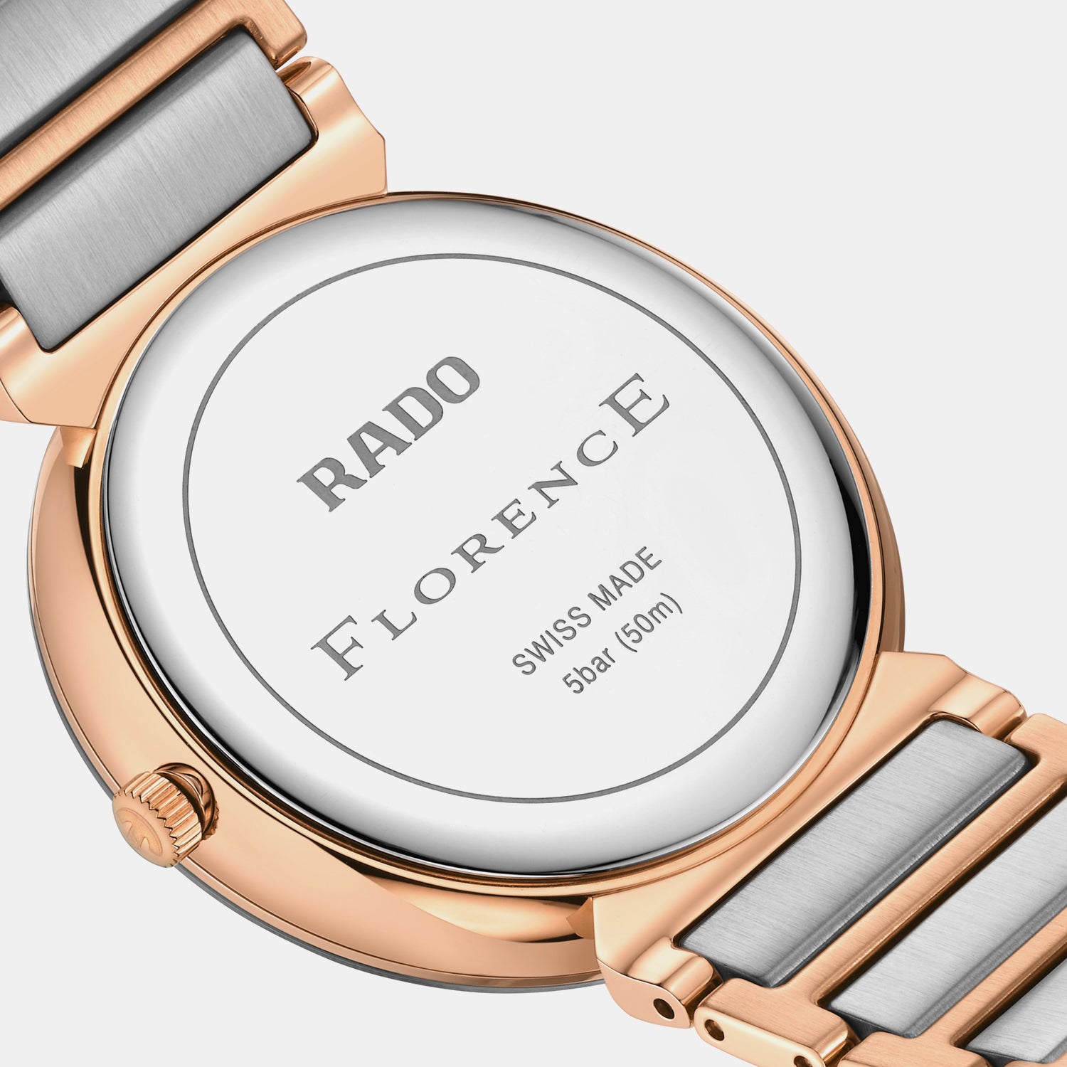 Florence Women Quartz Brown Dial Analog Stainless Steel Watch R48918303