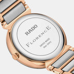 Florence Unisex Quartz Brown Dial Analog Stainless Steel Watch R48918713