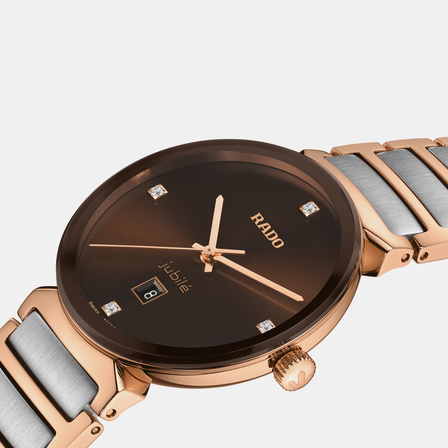 Florence Women Quartz Brown Dial Analog Stainless Steel Watch R48919703