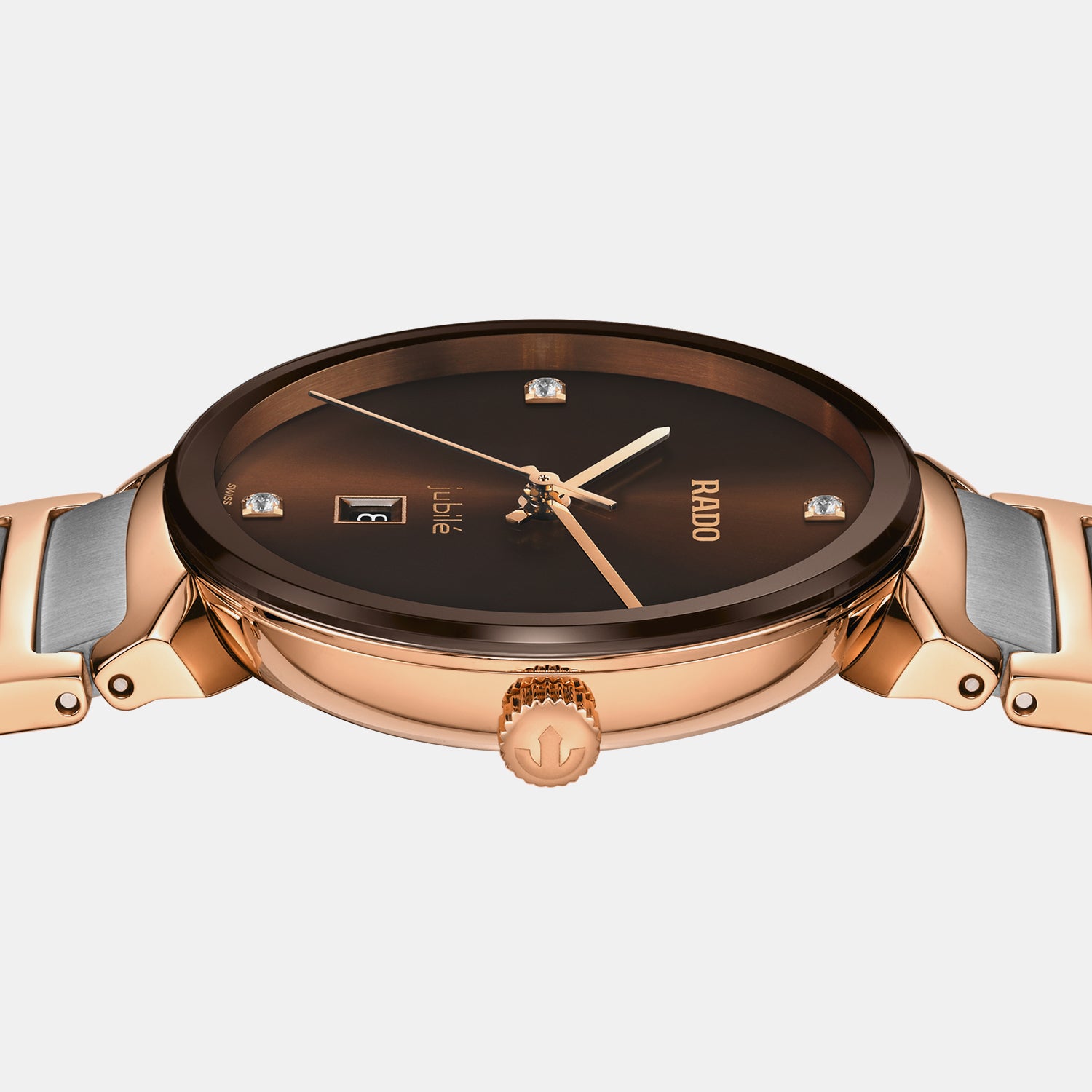 Florence Women Quartz Brown Dial Analog Stainless Steel Watch R48919703